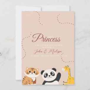 Een kleine prinses komt eraan kaart