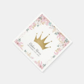 Een kleine prinses servet (Hoek)