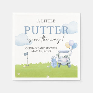 Een Kleine Putter Golf Baby Shower Servet