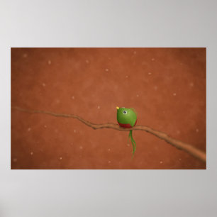 Een kleine Quetzal Poster