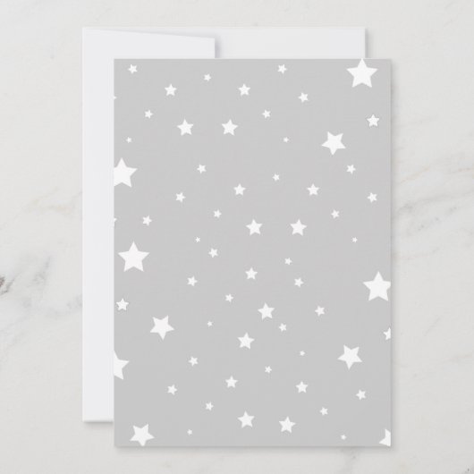 Een kleine Ray van het Baby shower van de zonnereg Kaart (Achterkant)