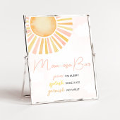 Een kleine Ray van Sunshine Baby shower Moeder Osa Poster