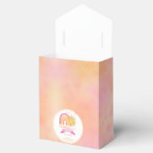 Een kleine Ray van Sunshine Girl Baby shower Bedankdoosjes (Geopend)