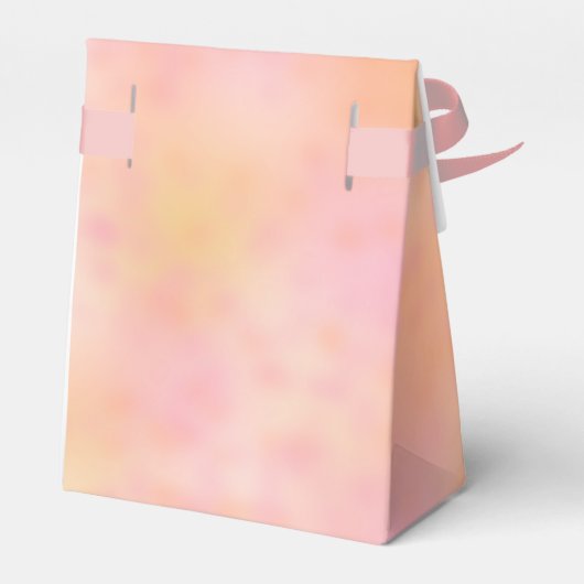 Een kleine Ray van Sunshine Girl Baby shower Bedankdoosjes (Achterkant)