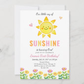 Een kleine Ray van zonneschijnkinderen, Birthday P Kaart (Voorkant)