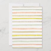 Een kleine Ray zonneregenboogHerfst Baby shower Kaart (Achterkant)