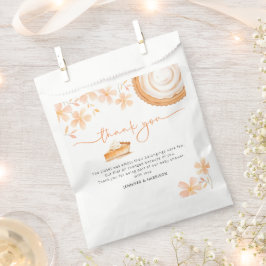 Een kleine schattige taart bakt | Baby Shower Bedankzakje