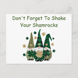 Een kleine Shamrock Humor Briefkaart