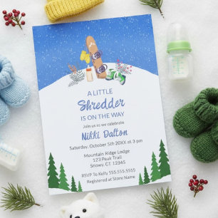 Een Kleine Shredder Baby Borrel Kaart