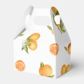 Een kleine Sinaasappel van Cutie Baby shower Bedankdoosjes (Achterkant)