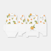 Een kleine Sinaasappel van Cutie Baby shower Bedankdoosjes (Uitgevouwen)