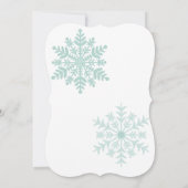 Een kleine sneeuwengel kaart (Achterkant)