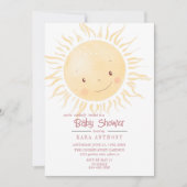 Een kleine soennitische uitnodiging tot Baby showe (Voorkant)