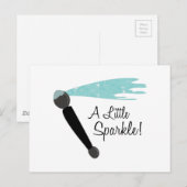 Een kleine spleet. briefkaart (Voorkant / Achterkant)