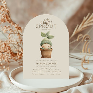 Een Kleine Spruit Baby Shower Kaart
