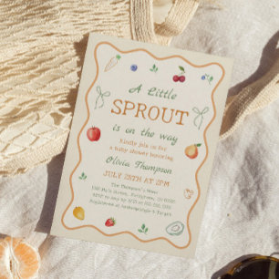 Een Kleine Spruit Baby Shower Kaart