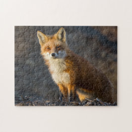 Een kleine staartvos legpuzzel