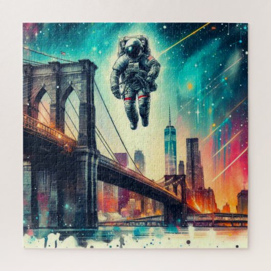 EEN KLEINE STAP BROOKLYN 4 LEGPUZZEL (Verticaal)
