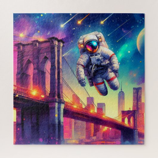 EEN KLEINE STAP BROOKLYN LEGPUZZEL (Verticaal)