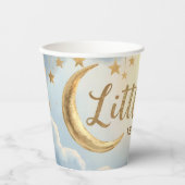 Een kleine ster is onderweg om papieren bekers te (Voorkant)