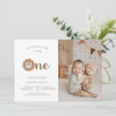 Een kleine stropdas draait een Boho-dag. Kaart (Staand voorkant)