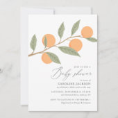 Een kleine stropdas is onderweg Baby shower Kaart (Voorkant)