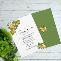 Een kleine stropdas is onderweg naar baby shower