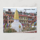 Een kleine Stupa in Katmandu Briefkaart (Voorkant)