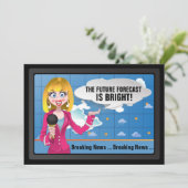 EEN KLEINE TOEKOMST! KAART (Staand voorkant)