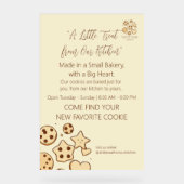 Een kleine traktatie uit onze keuken acryl bord (Voorkant)