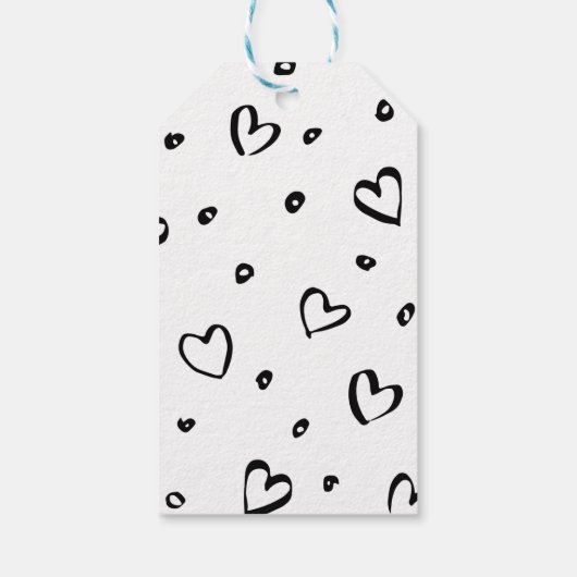 Een kleine traktatie voor iemand lieve Valentijnsd Cadeaulabel (Achterkant)