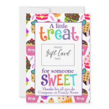 Een kleine Treat Gift Kaart Voucher Holder