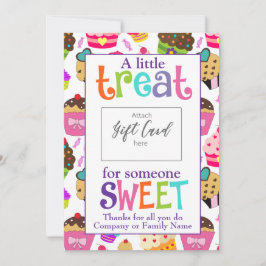 Een kleine Treat Gift Kaart Voucher Holder