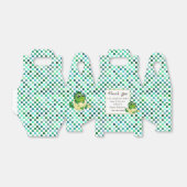 Een kleine uitgebroede DINOSAURUS Baby Shower Fees Bedankdoosjes (Uitgevouwen)