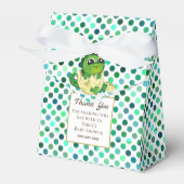 Een kleine uitgebroede DINOSAURUS Baby Shower Fees Bedankdoosjes (Voorkant Zijde)