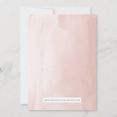 Een kleine uitnodiging tot Baby shower in Wildflow (Achterkant)