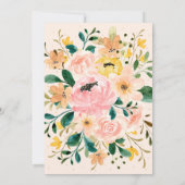 Een kleine uitnodiging tot het Baby shower van wil (Achterkant)