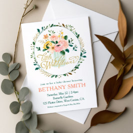 Een kleine uitnodiging tot het Baby shower van wil