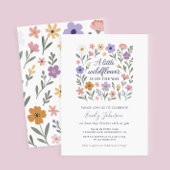 Een kleine uitnodiging tot het Baby shower van wil