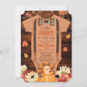 Een kleine uitnodiging voor een Baby shower in Tur (Voorkant)