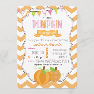 Een kleine uitnodiging voor een Baby shower van Pu