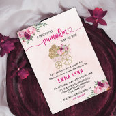 Een kleine uitnodiging voor een Baby shower van Pu