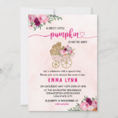 Een kleine uitnodiging voor een Baby shower van Pu (Voorkant)