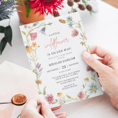 Een kleine uitnodiging voor een meisje met wilde B