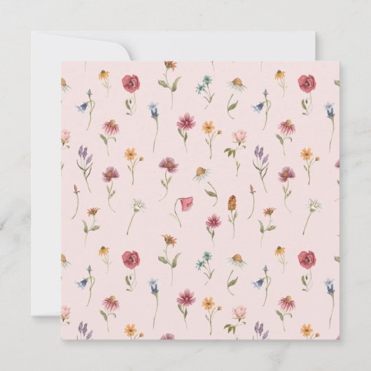 Een kleine uitnodiging voor het Baby shower van Wi (Achterkant)