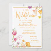 Een kleine uitnodiging voor het Baby shower van Wi (Voorkant)