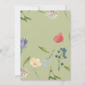 Een kleine uitnodiging voor het Baby shower van Wi (Achterkant)