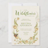 Een kleine uitnodiging voor het Baby shower van Wi (Voorkant)