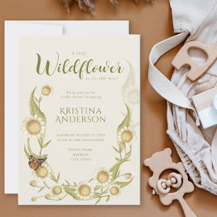 Een kleine uitnodiging voor het Baby shower van Wi