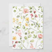 Een kleine uitnodiging voor het Baby shower van Wi (Achterkant)